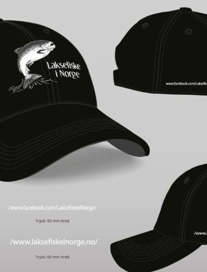 Caps med vår logo og tekst